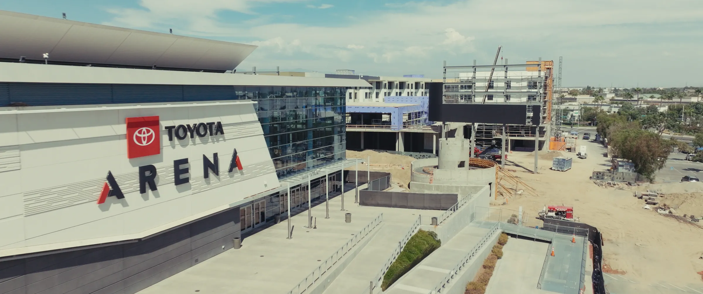 Toyota Arena, photographed on site