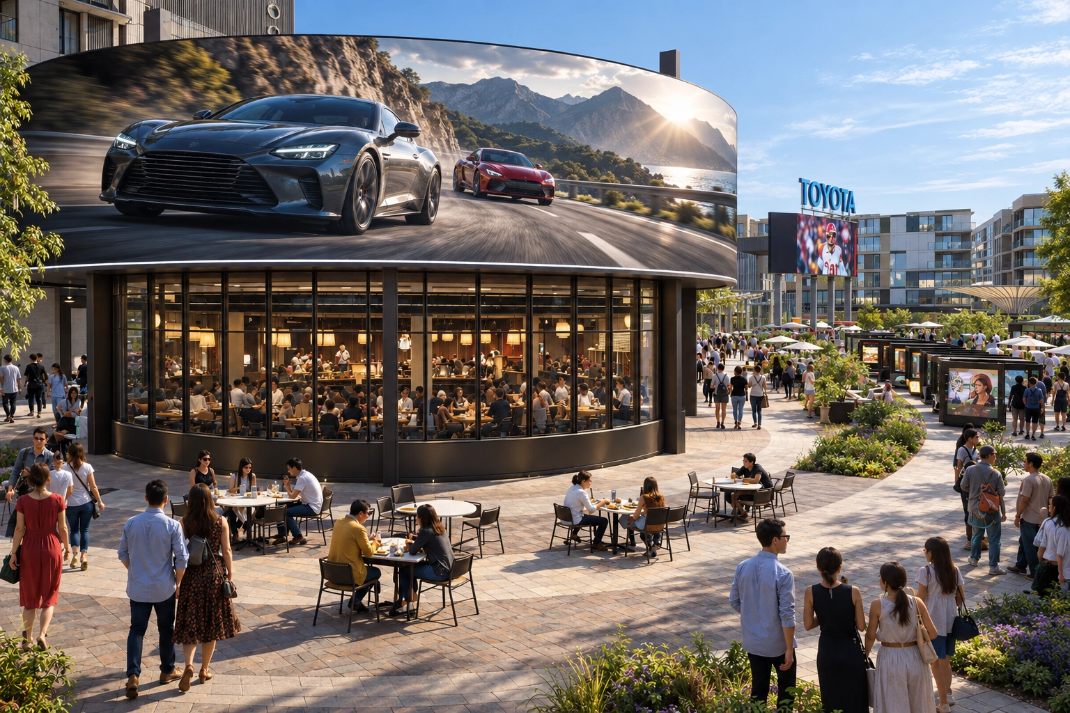 The Plaza, rendering